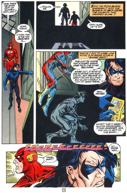 Flash Plus Nightwing pg. 14 - published by P: Eduardo Barreto, I: Gerry Fernandez